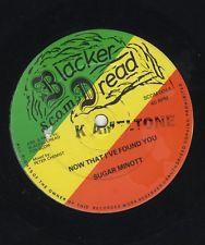 12-дюймовая пластинка SUGAR MINOTT - Now That I've Found You SCOM004 Blacker Dread Регги, Ска и Даб Б/у