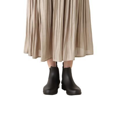 Чай Послеобеденный чай LIVING Непромокаемая обувь HP46 Ботинки челси Черный [Afternoon Living]