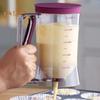 Pancake Batter Dispenser BPA Free Leak-Free Design Easy To Clean Precise Measurement Lines Ergonomic Handle Kitchen Utensil for Pancakes Waffles