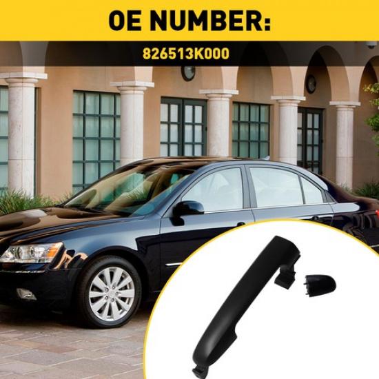 Наружная дверная ручка задняя левая / правая для 2007 2009 2008 2010 Sonata 826513K000