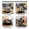 ANTI-SLIP SILICONE PROTECTIVE PAD FOR HOT POT, BLACK 17cm