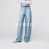 Женские винтажные узкие прямые джинсы YERAD