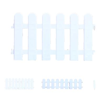 Белые окантовки, садовый забор, декоративная трава, газон, клумбы, бордюры для внутренних и наружных работ