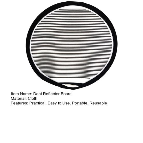 Складная подкладка отражающая доска для вмятин тканевая ручная конструкция портативный размер обнаружение вмятин гибкий отражатель инструмент для удаления и ремонта вмятин