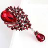 Brooch Pin Hollow Design Alloy Engagement Jewelry Brooch for Women