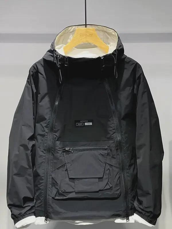 Men's Double Zipper Sports Jacket - 2023 Autumn/Winter Collection