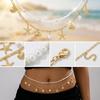 Fashion Bohemian Waist Chain for Women Sexy Layered Tassel Starfish Shell Belly Chain Summer Beach Bikini Body Charm Jewelry