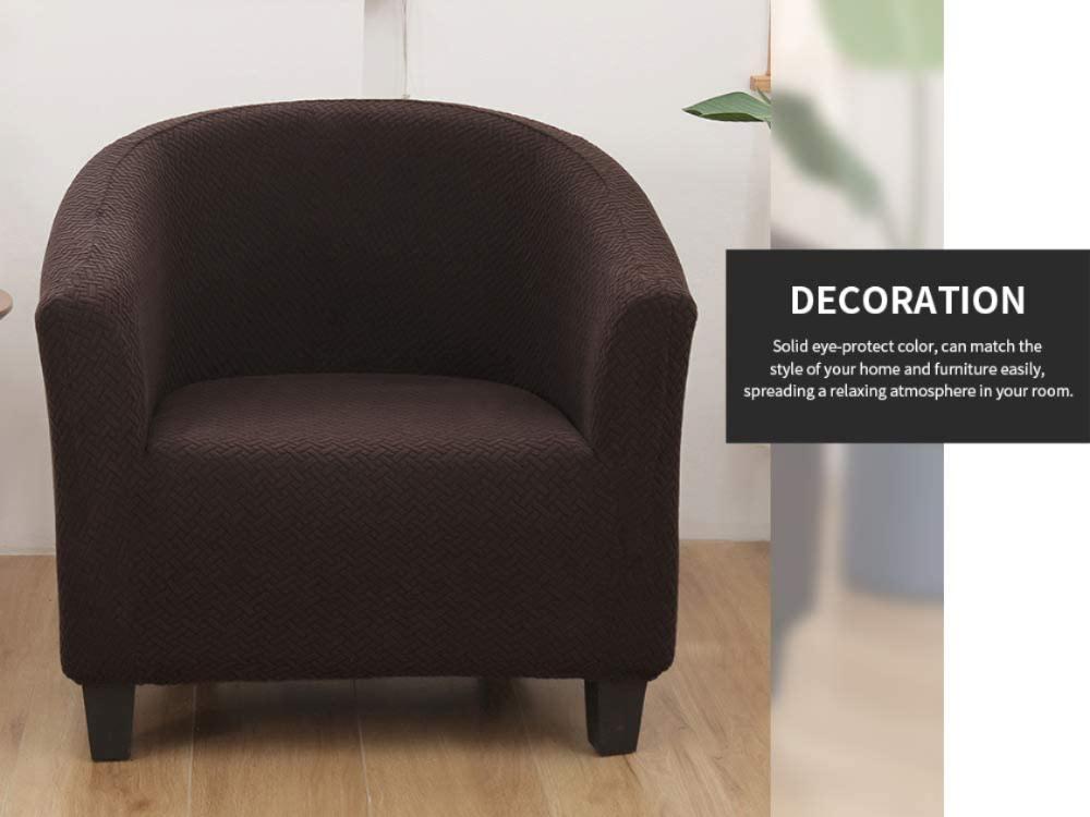 Новый дизайн, жаккардовый спандекс, клубная ванна, диван, кресло, чехол для сиденья, протектор, моющаяся мебель, чехол, простой в установке, декор для домашнего стула