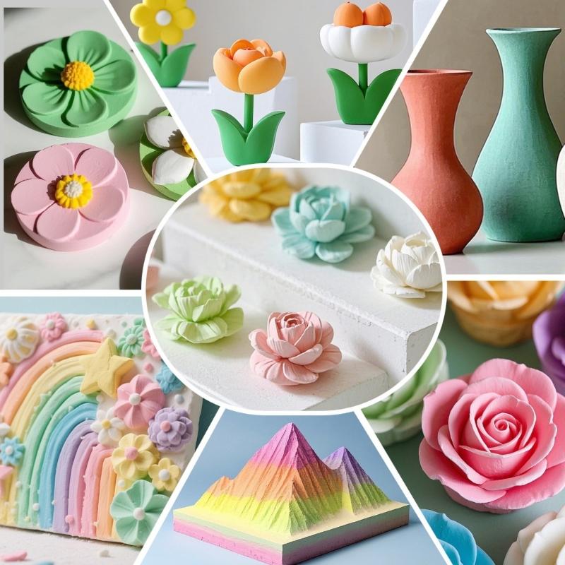 30 Shades Premium Craft Dye Set High Pigment Density 5ml Vials Safe For Children's Art Projects Cement Resin Coloring