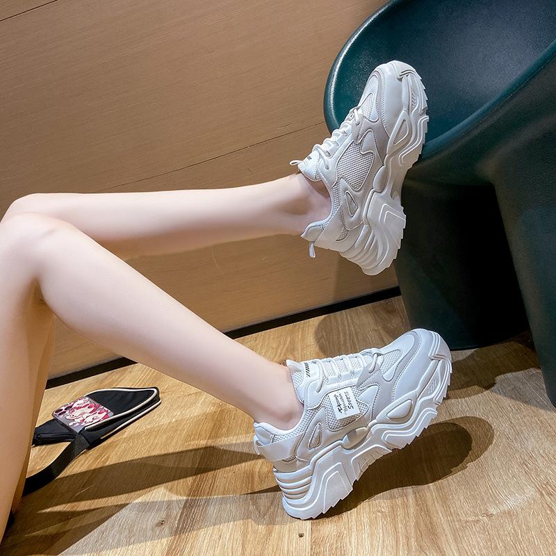 Корейская версия новой женской обуви для папы, весенняя студенческая универсальная спортивная обувь для уличной стрельбы, повседневная женская обувь