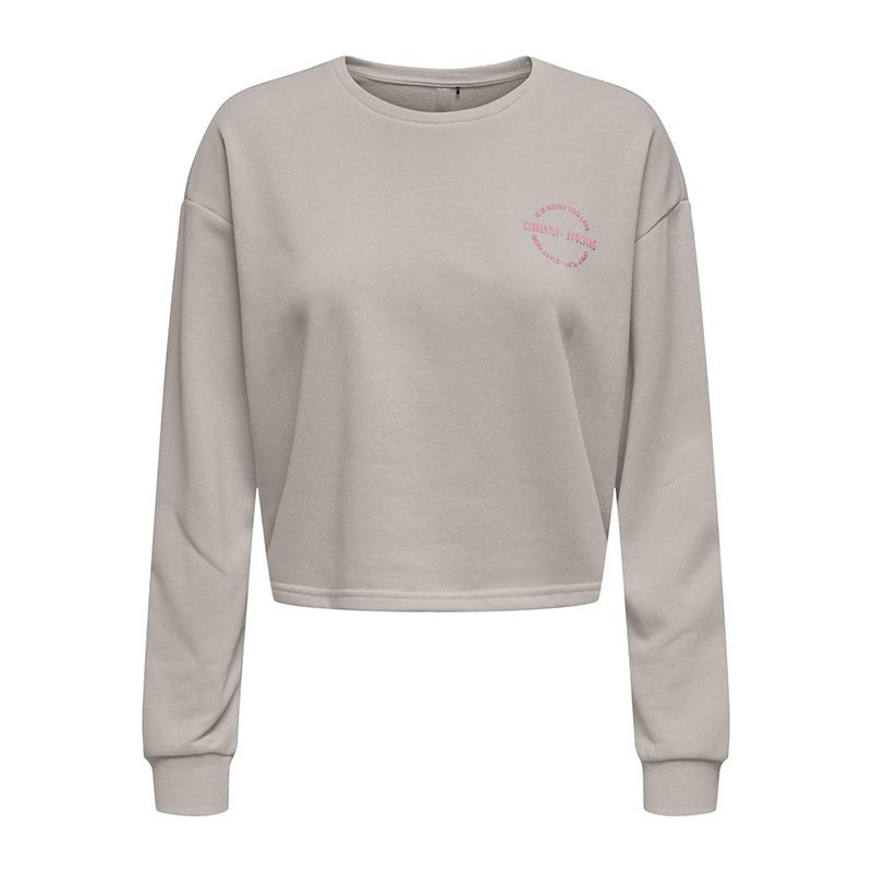 ONLY PLAY Women's Pica Printed Crop Top Sports Sweatshirt