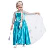 Детское платье для косплея принцессы Ice Snow Story Queen, нарядное платье для рождественской вечеринки