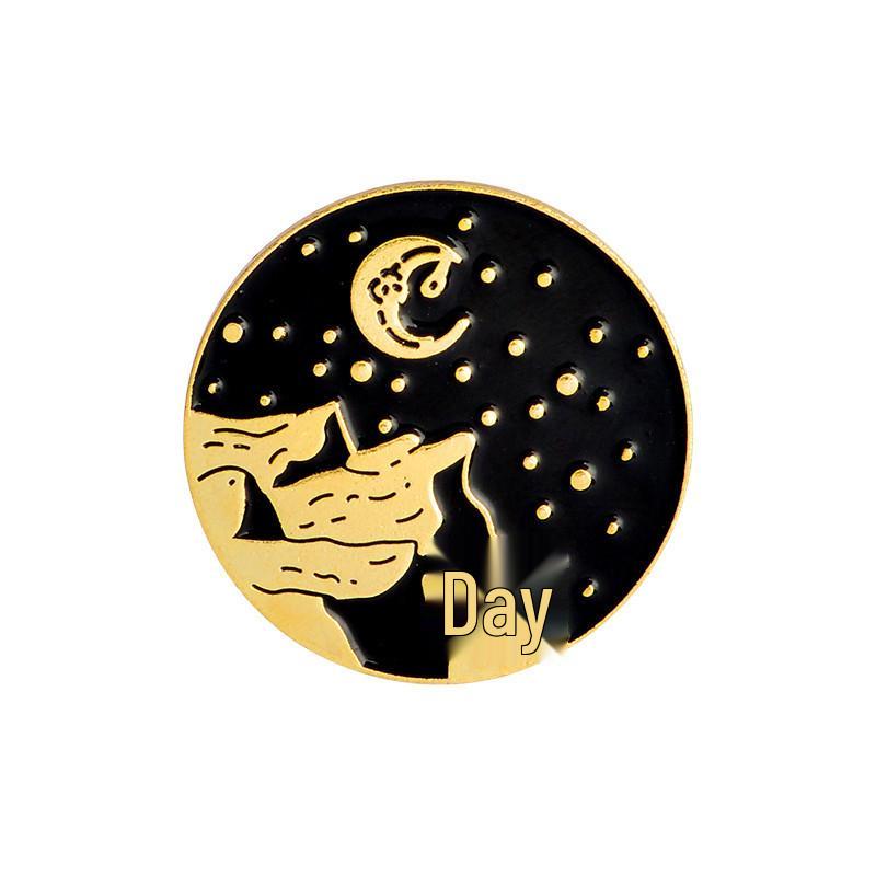 Набор из 15 мультяшных брошей из сплава для курток, шляп, рюкзаков