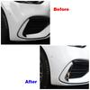 For Mercedes Benz C Class W206 C200 C260 C300 2024 2024 Car Exterior Refit Front Bumper Grille Side Fender Trim Sequin Sticker