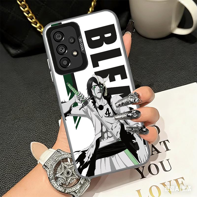 Аниме Bleach Дизайн Ударопрочный Чехол для Телефона для Samsung A17 A16 A15 A14 A37 A57 A36 A56 A26 A35 A55 A25 A34 A54 A24 A13 A23 A33 A5