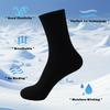MEN Socks Thermal Warm Winter  Snow Socks Cozy Crew Cabin Comfy Women Work Socks Pack