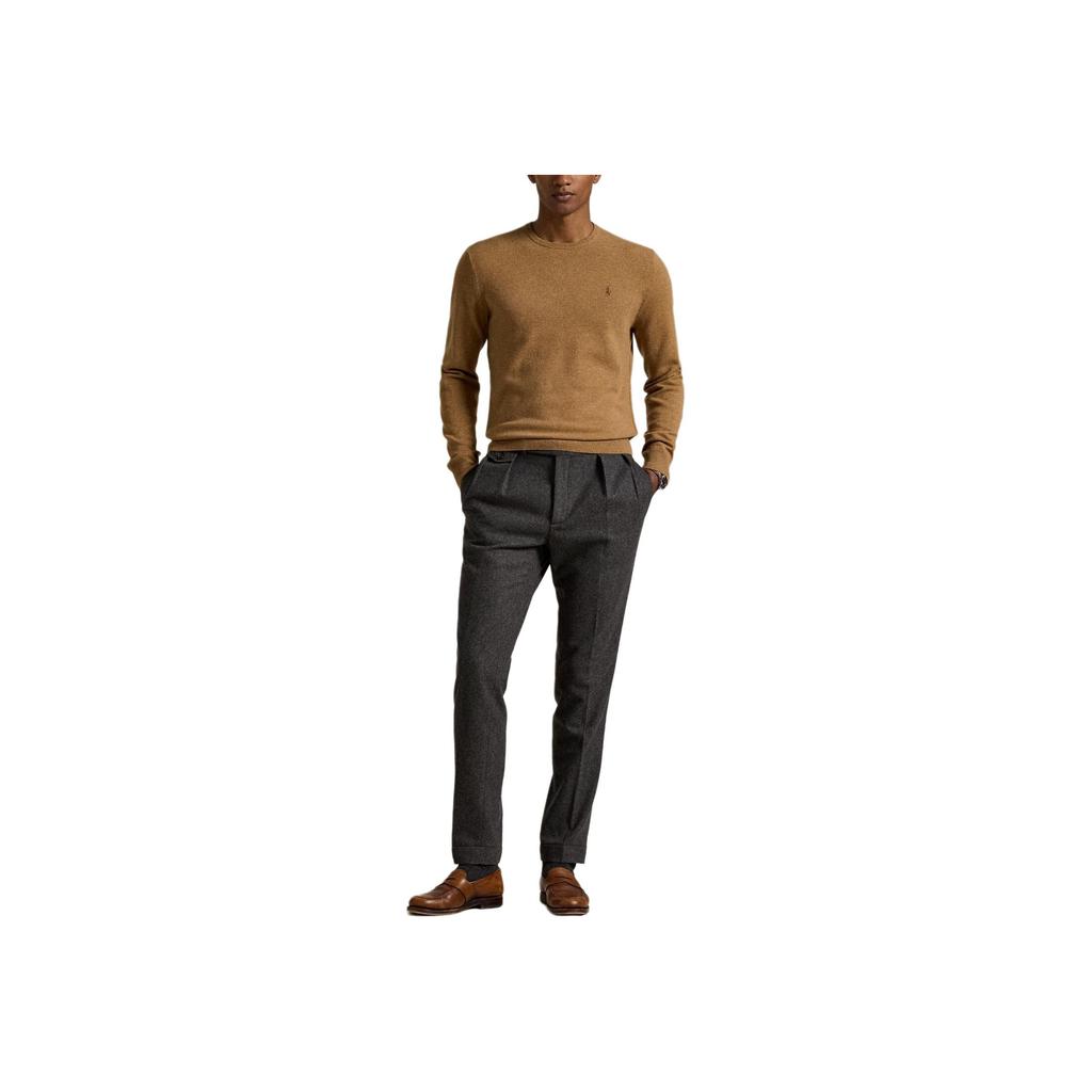 Свитер Polo Ralph Lauren с круглым вырезом и вышивкой Мужской свитер 710974148-005