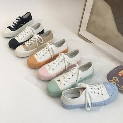 Женские повседневные туфли на плоской подошве, модные дышащие парусиновые туфли, весенние и летние кроссовки для бега