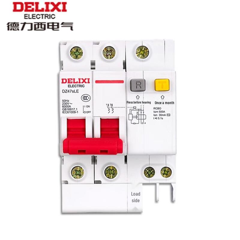 DELIXI ELECTRIC Миниатюрный автоматический выключатель утечки