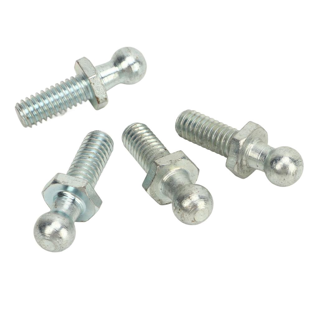 4Pcs 10mm   Studs 5Celsius16‑18 Thread High Hardness Rugged Stable   Studs Washers Kit for Tool Boxes RVs Cars