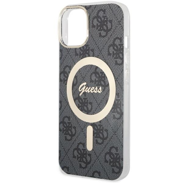 Etui do iPhone 14 Guess Hardcase MagSafe Czarne