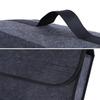 Car Felt Storage Box Car Storage Bag Enlarged And Thickened Soft Felt Storage Box Household Storage Box Storage Box Gray/Black