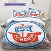 Lufthansa logo Pattern Bedding Home Decoration Birthday Gift (1 * duvet cover + 2 * pillowcase, without core)