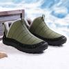 Men's Plush Shoes Snow Boots 2024 New Warm Plush Thicken Winter Outdoor Men Casual Shoes Men Cotton Shoes Botas Hombre Footwear