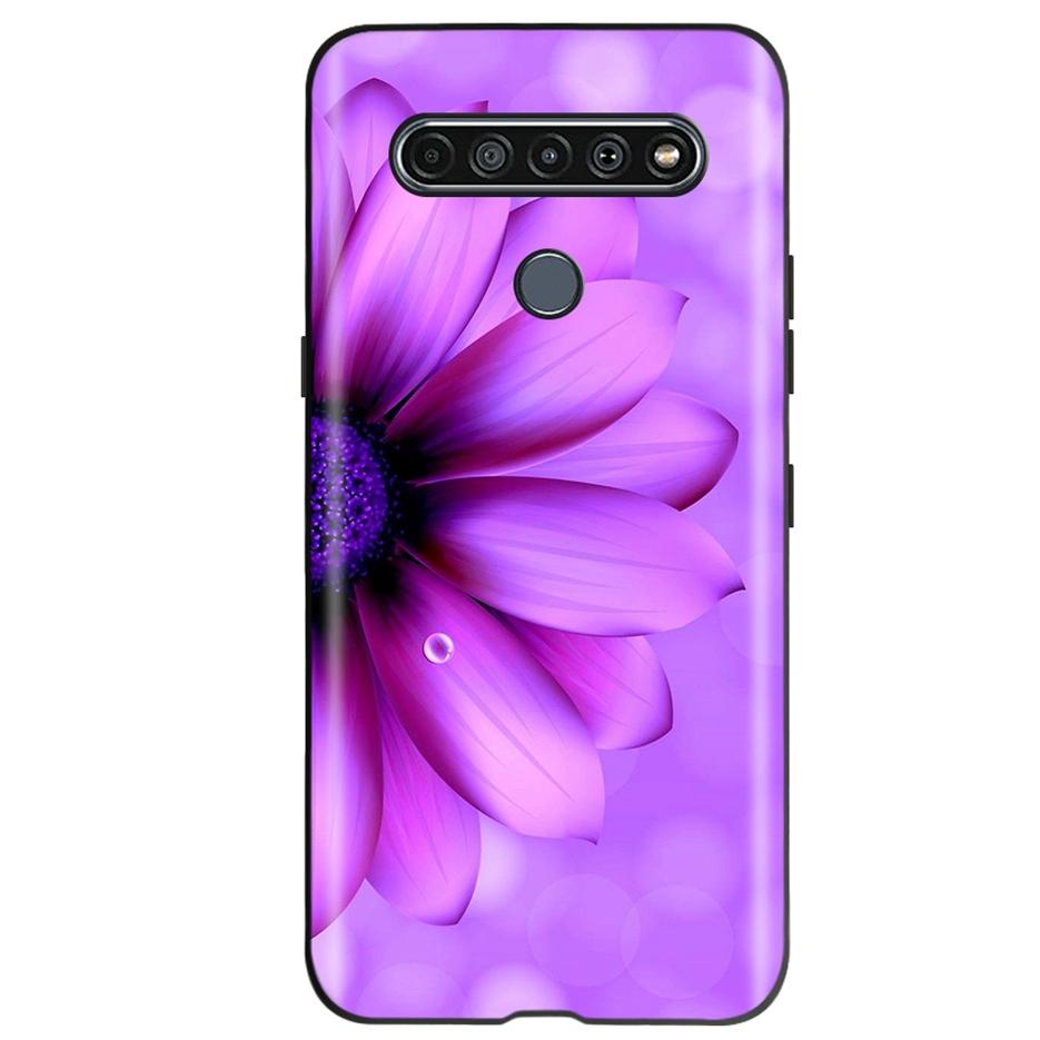 Чехол для LG K61 2020 Милый Кот Бабочка Мягкий Силиконовый Ударопрочный Чехол для Телефона Для LG K61 K 61 Fundas Case LGK61 Coque 6.53'' Shell
