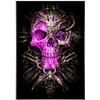 Полный 5D Diy Алмазная картина Мультфильм Сталь Череп Мозаика Вышивка Крестом Домашний Декор Ручной Работы