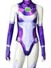 Starfire Teen Cos Titans Супергеройский комбинезон Zentai Bodysuit Хэллоуин Аниме Косплей Костюм Сексуальные Женщины Карнавальные Наряды Для Вечеринки
