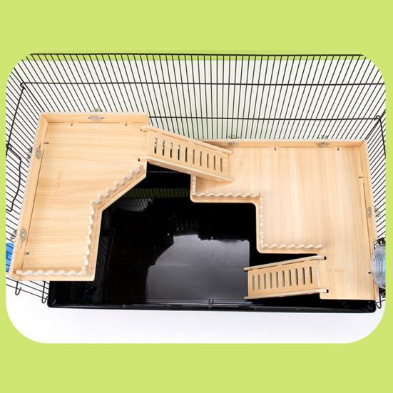 Врезная шипованная конструкция с защитой от укусов, простая установка, утолщенная игрушка для лазания крыс, двухслойная игрушка для хомяка