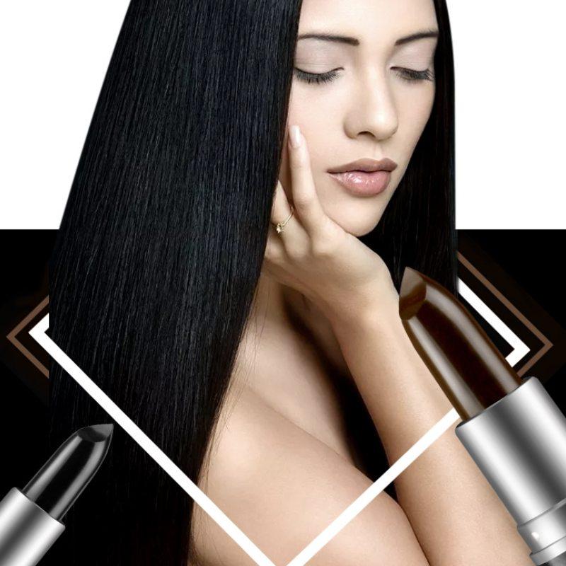 Одноразовая быстрая краска для волос, коричневая и черная временная ручка-краска для белого цвета волос