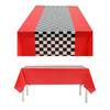 3 шт. скатерть, легкие портативные классические ретро гоночные автомобильные скатерти в стиле для любителей гонок, украшение для вечеринки в честь автомобиля