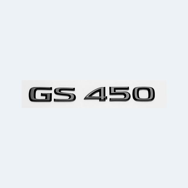 Для Lexus GS200t GS250 GS300 GS350 GS430 GS460 GS450h HYBRID задний багажник с логотипом глянцевый черный ABS эмблема модернизация с надписью