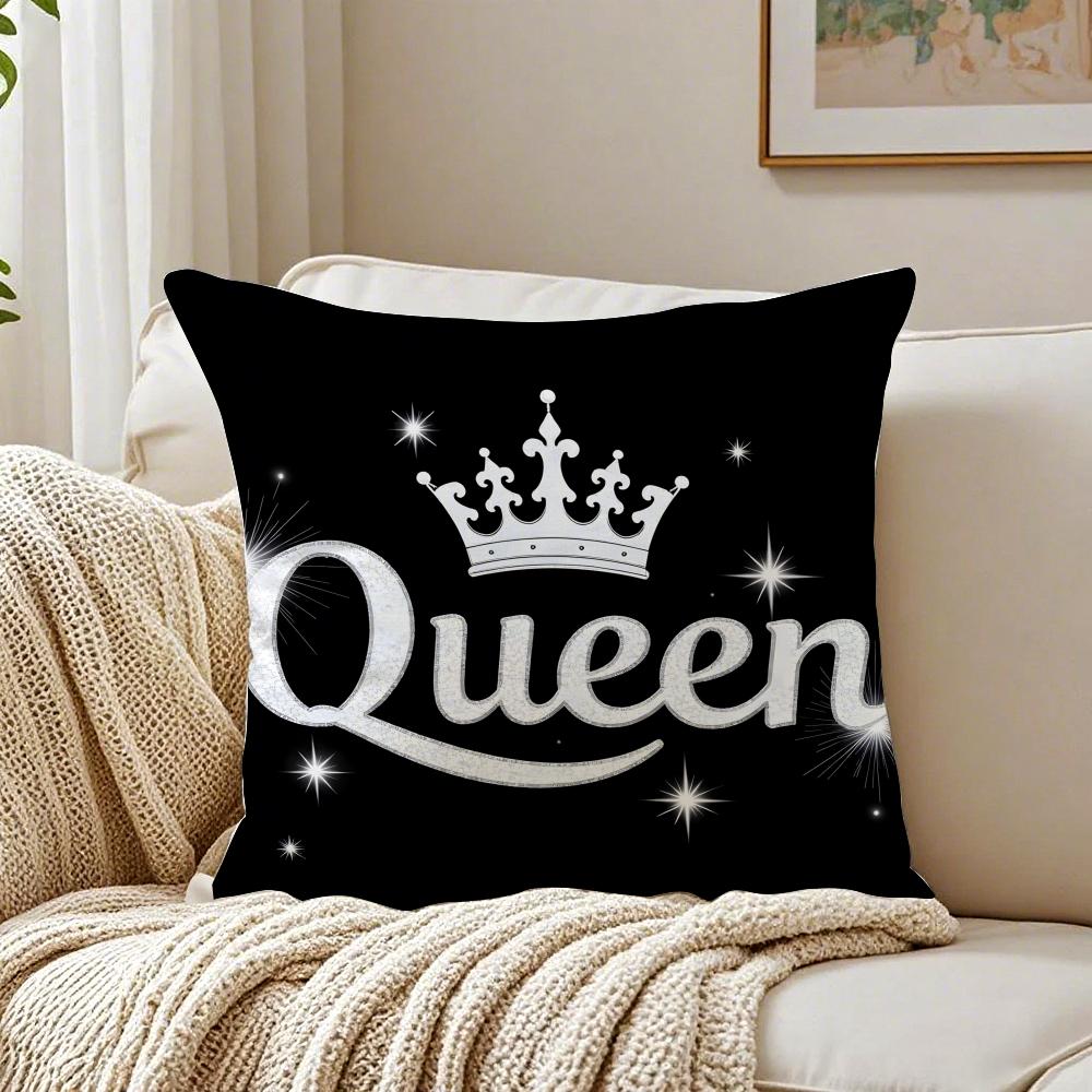 Street Trendy Toys Millennial Style Cushion Cover Linen Pillowcase Soft for Sofa Bed Home Room Decor
