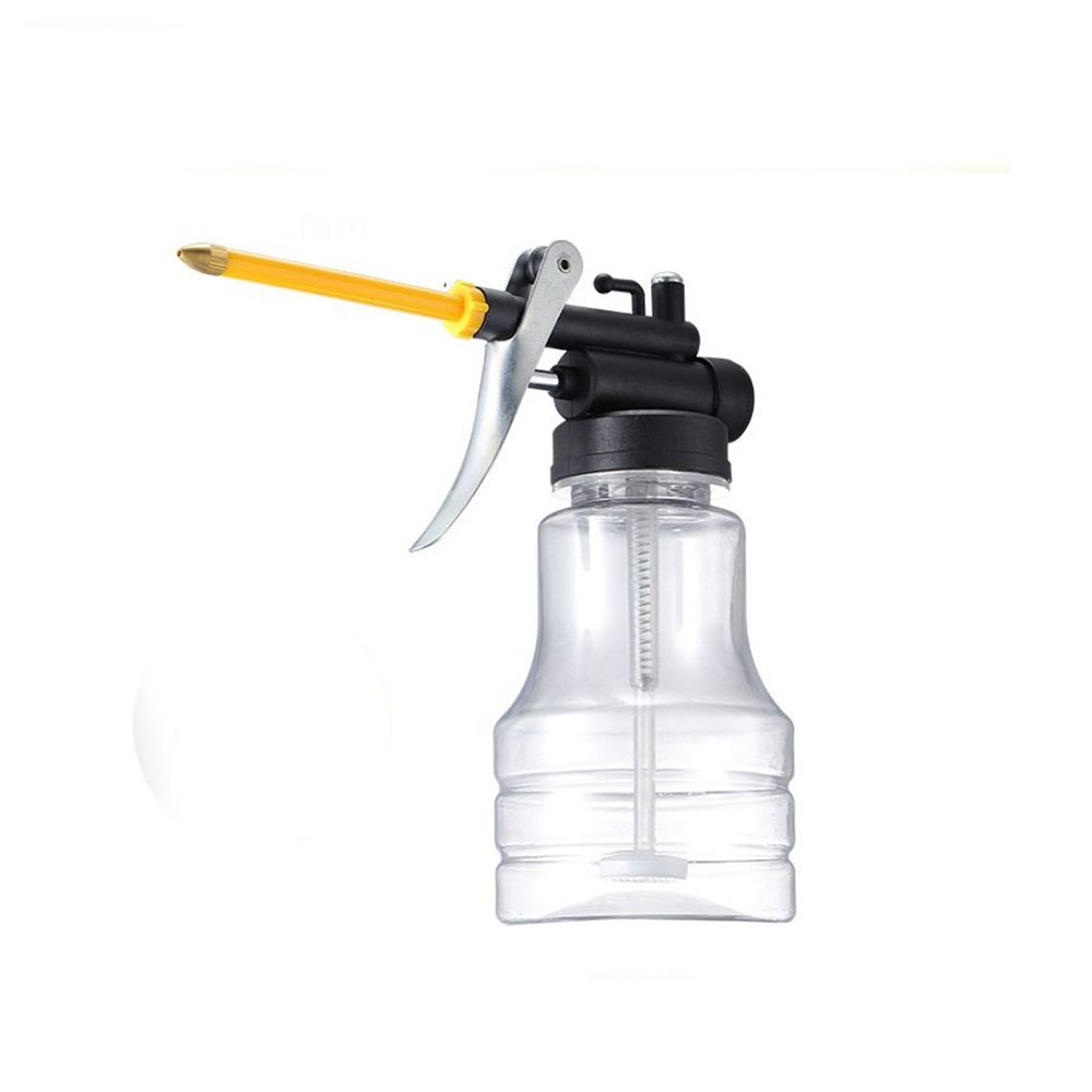 Lubrication Oil Can With Oil Spray Hose Car Oil Pot Bottle Portable Oiler Pump Car Repair Tool