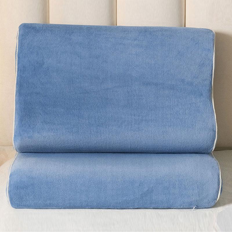 Однотонное постельное белье, мягкая наволочка, наволочка, минималистский стиль, наволочка из хлопкового латекса