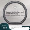 Чехол на руль автомобиля для Model 3 Model S Model Y Model X Roadster 2019-2025 Аксессуары для рулевого колеса Автомобильный интерьер