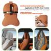 Breathable Car Seat Headrest Height Adjustable Car Neck Support Neck Pillow  Universal Fit