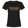 Leopard Print Trump 2024 Presidential Campaign Women's T-Shirt MAGA Gift Shirts
