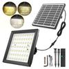 Solar Powered Wall Lamp Lawn Lamp Indoor Outdoor Solar Wall Lights 124LEDs*2 with Remote