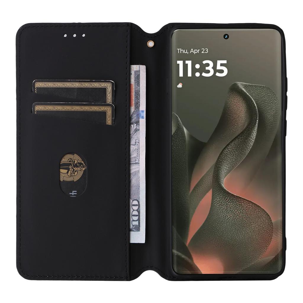 Для Моторола Край (2025) 5G/Edge (Поколение 6) Чехол-кошелек из кожи с ромбовидным тиснением, чехол для телефона