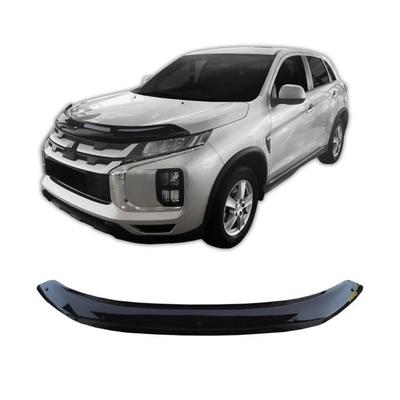 Дефлектор капота - - Mitsubishi Eclipse Cross - Пластик ABS - Легкая установка - Черный