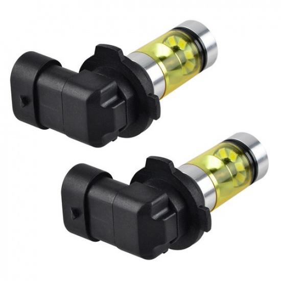 9006 For BMW 330Ci 2001-2005 2006 LED Fog Light 4300K Yellow Bulbs 100W Foglight