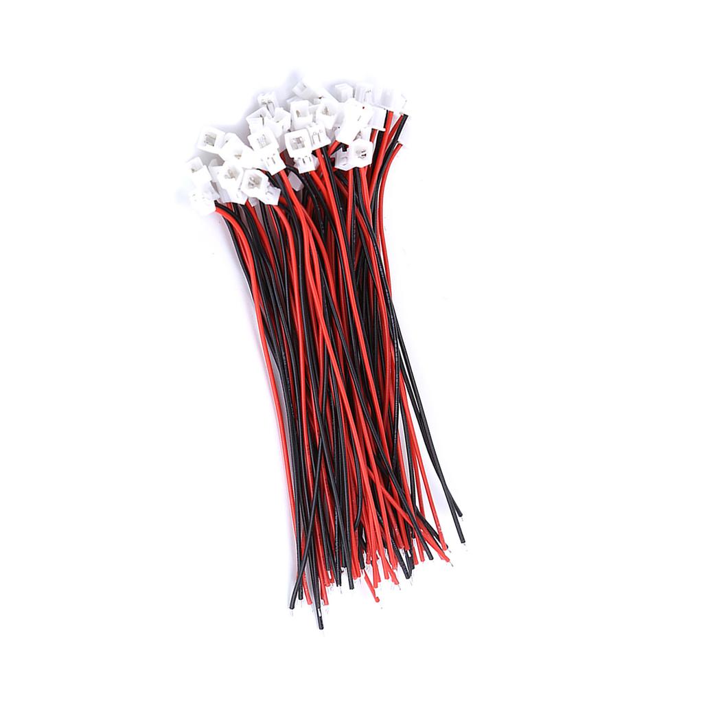 20 Sets Pack Micro JST 1.25MM 2 Pin Male&Female Connector Plug with Wires Cables(2Pin)