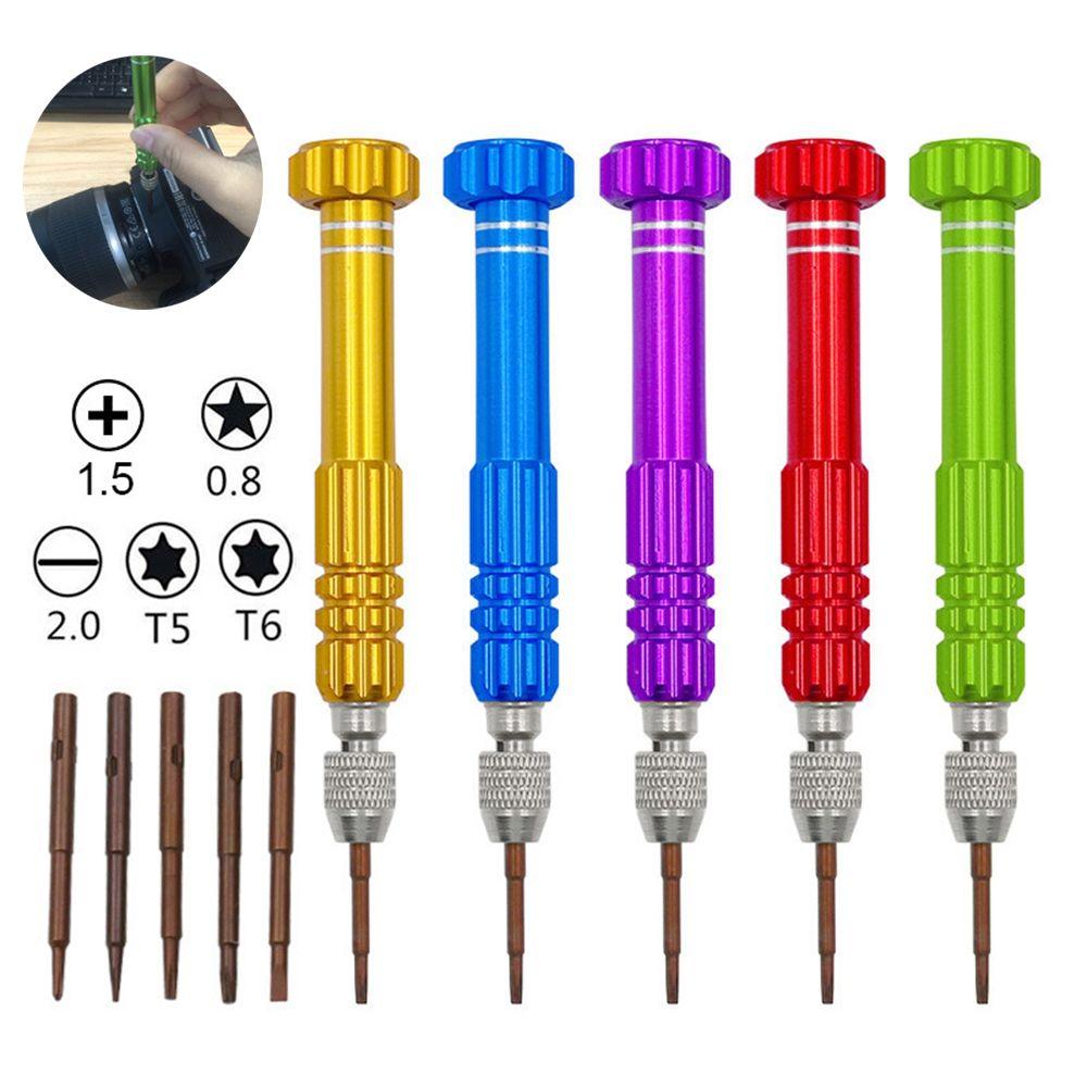 5 в 1 Мини Портативный Набор для Ремонта Очков Прецизионный Ремонтный Набор Аксессуаров Магнитный Набор Отверток