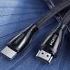 HDMI 21 8K 60Hz 15m cotton braided cable black