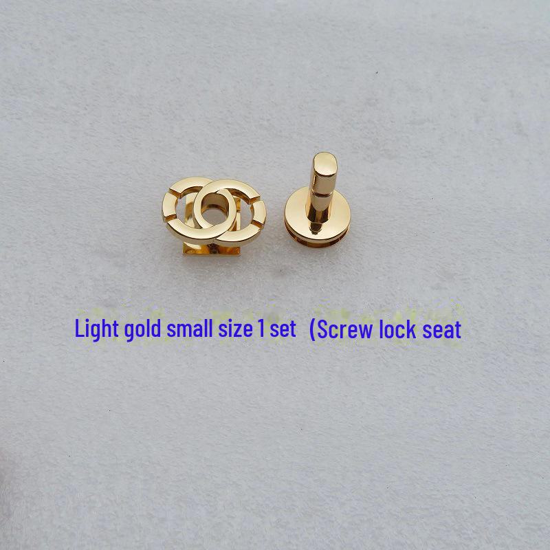 Diamond-Shaped Black Crossbody & Shoulder Bag with Gold/Silver Gilded Twist Lock Hardware