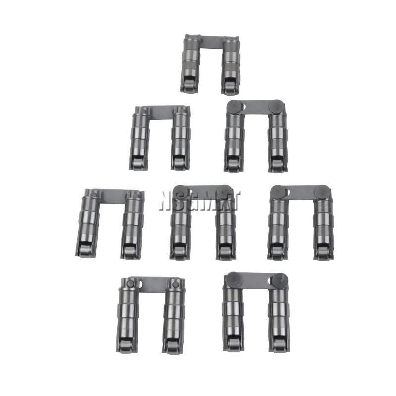 New Hydraulic Roller Lifters Link Bar Small Block Kit for Chevrolet SBC 265-400 V8